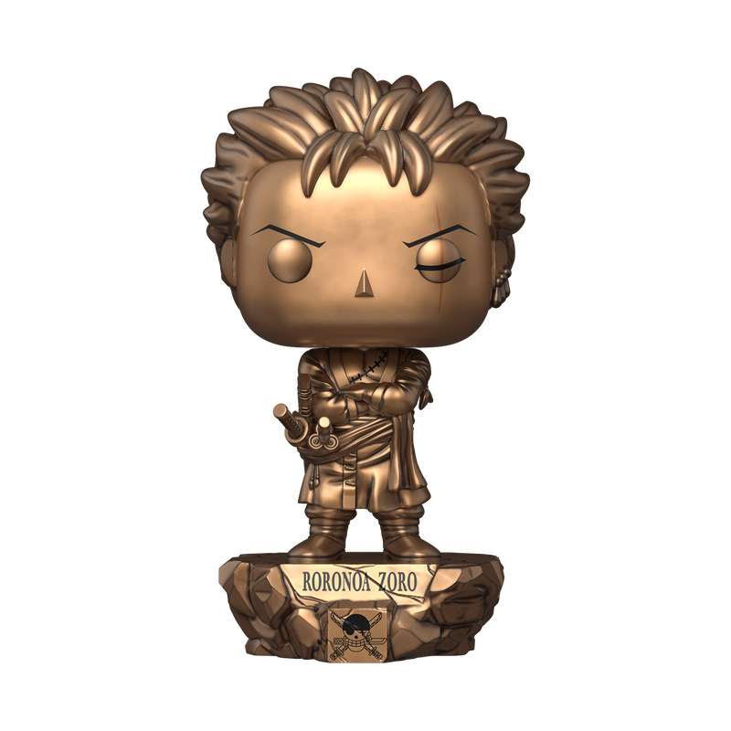 Pop! Plus Roronoa Zoro Statue (Bronze)