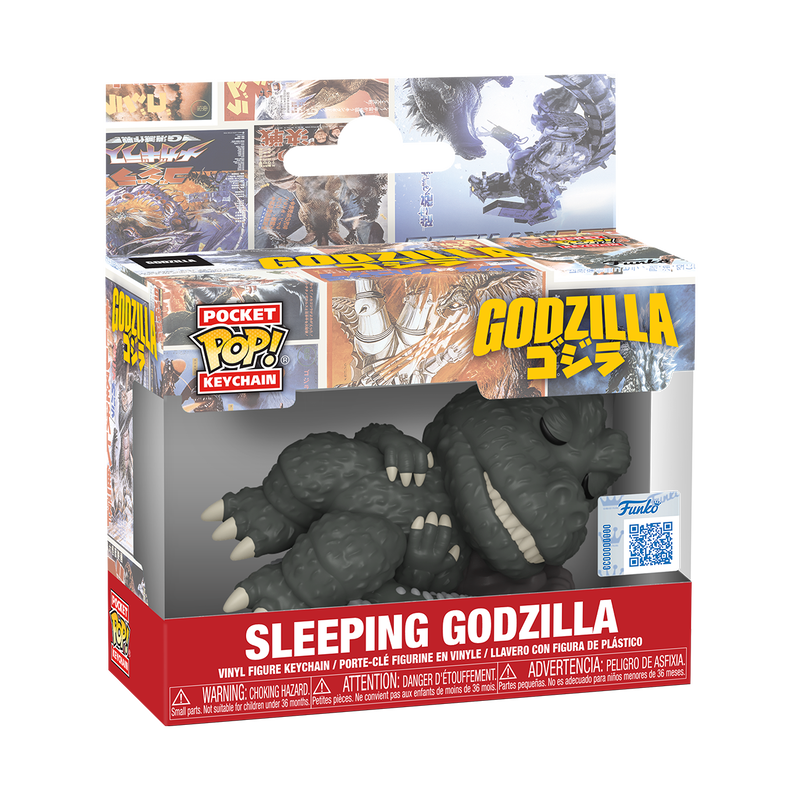Pop! Keychain Godzilla Endormi