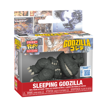 Pop! Keychain Godzilla Endormi