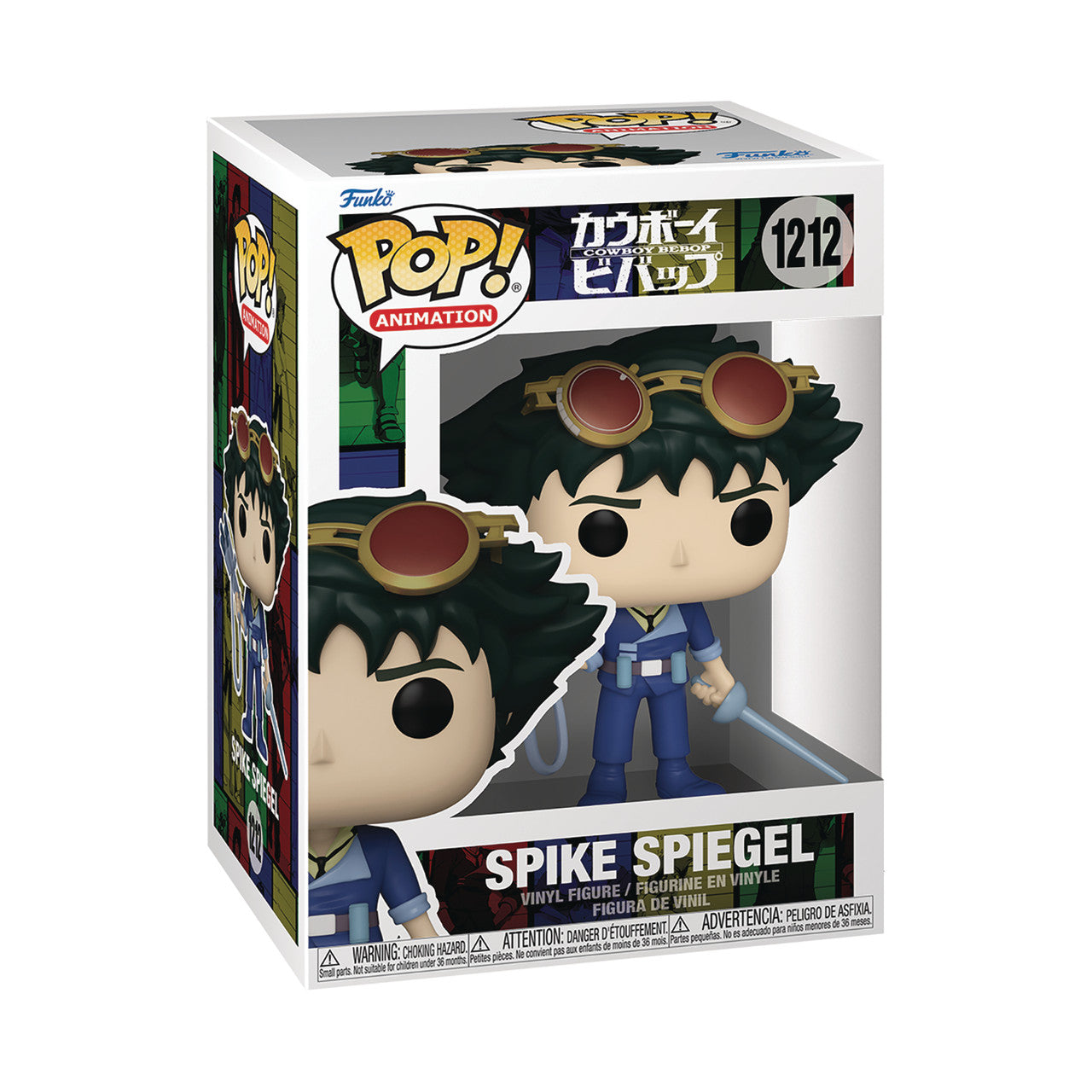 Spike Spiegel avec Arme et Epée