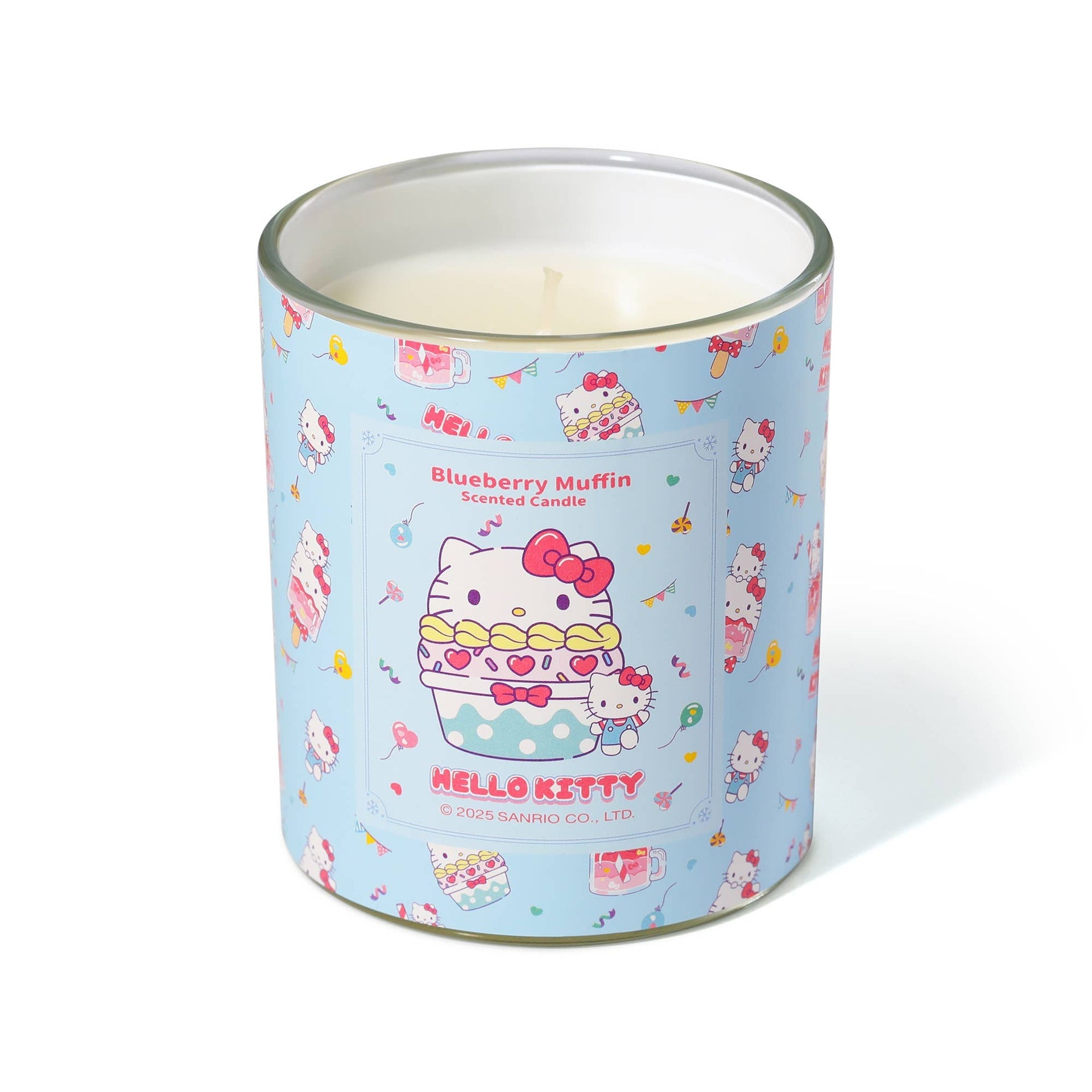 Original Hello Kitty Printed Candle, Blueberry Muffin Scent