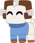 8-Bit Rammie Plush (1ft)