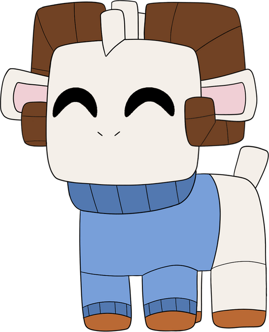 8-Bit Rammie Plush (1ft)