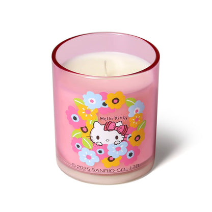 Bougie parfumée Hello Kitty Seasons, Fleur de Printemps, Couvercle 3D