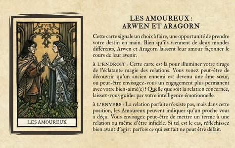 Cartes de Tarot - Le Seigneur des Anneaux