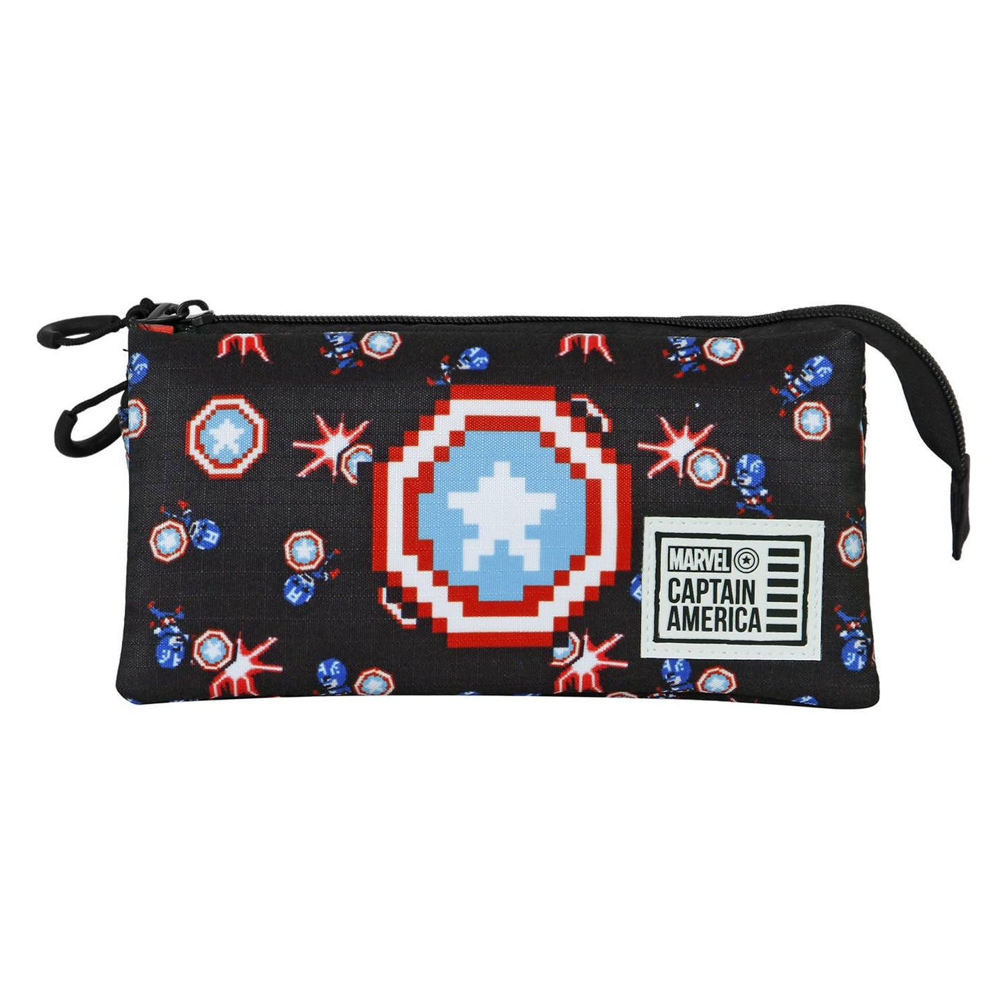 Captain America Captain Pixel-Triple ECO Pencil Case
