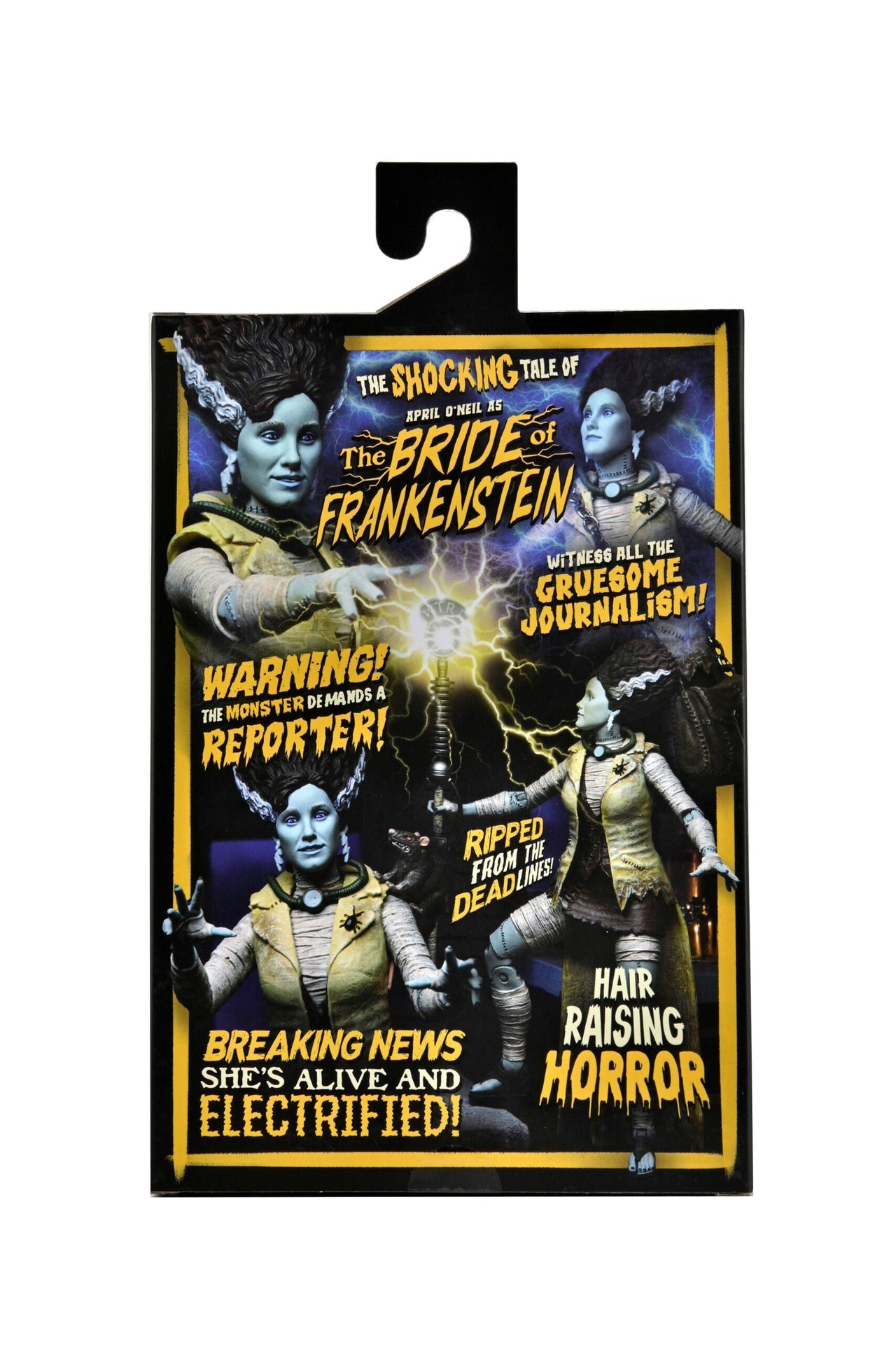 April O'Neil jako Nevěsta Frankensteina - Universal Monsters x Želvy Ninja