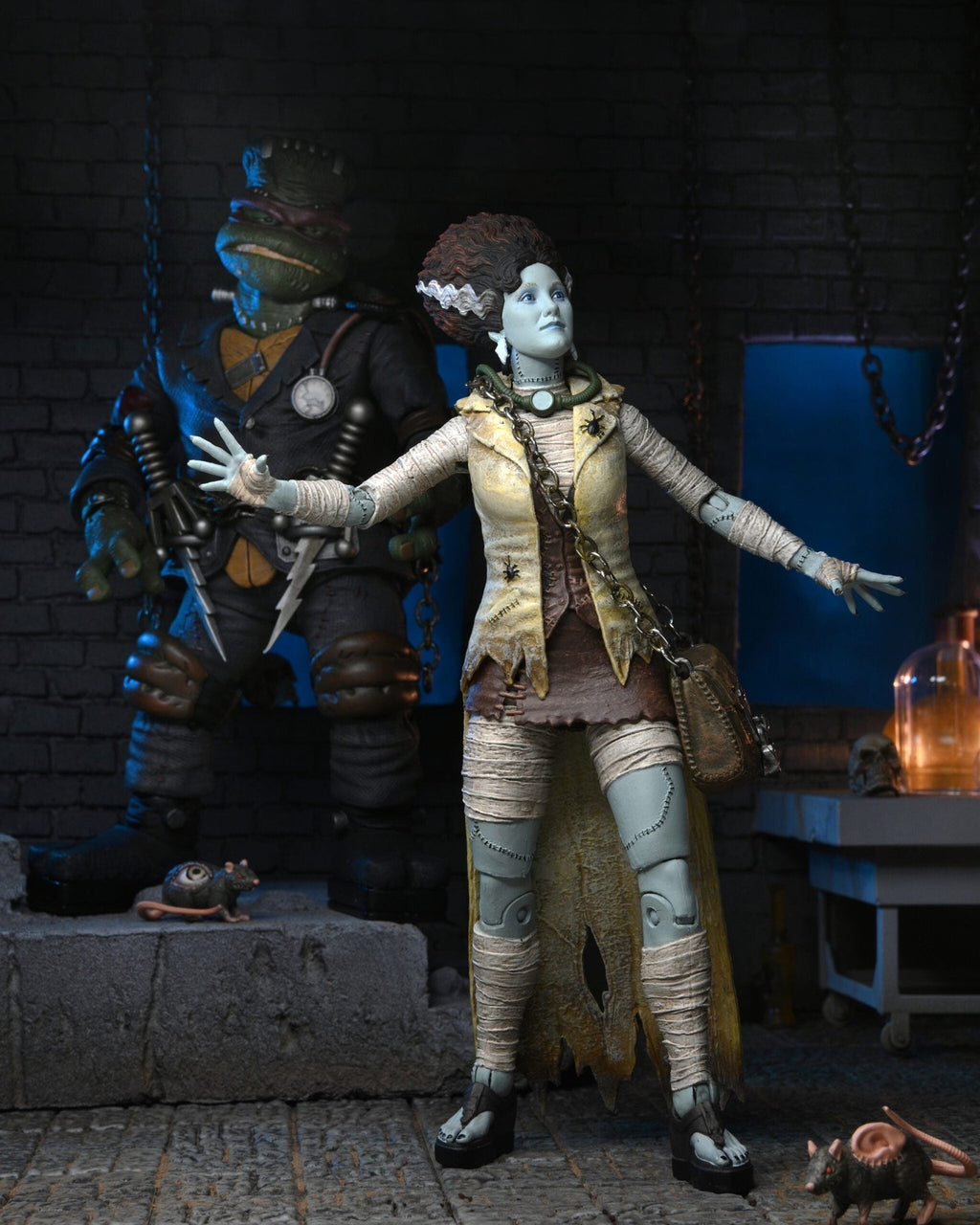 April O'Neil jako Nevěsta Frankensteina - Universal Monsters x Želvy Ninja