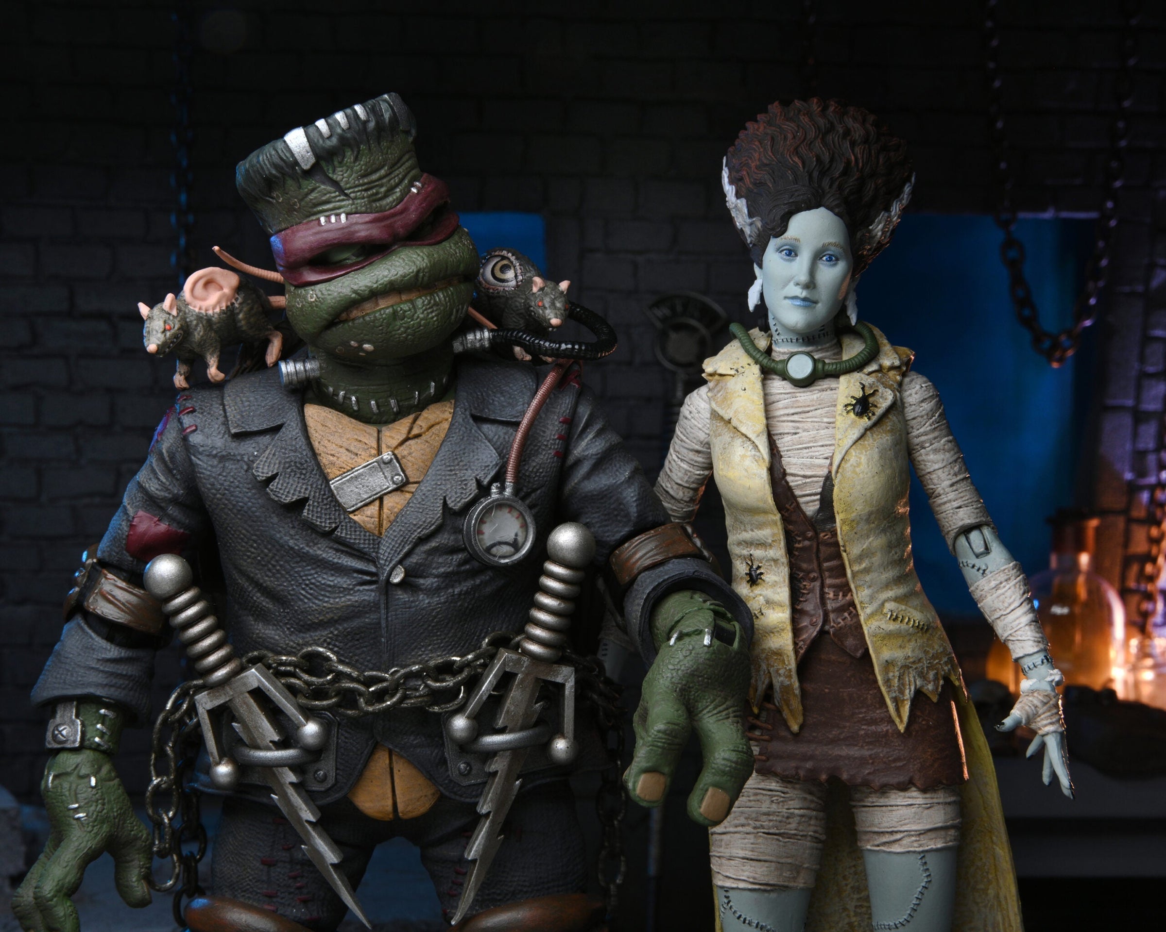 April O'Neil jako Nevěsta Frankensteina - Universal Monsters x Želvy Ninja