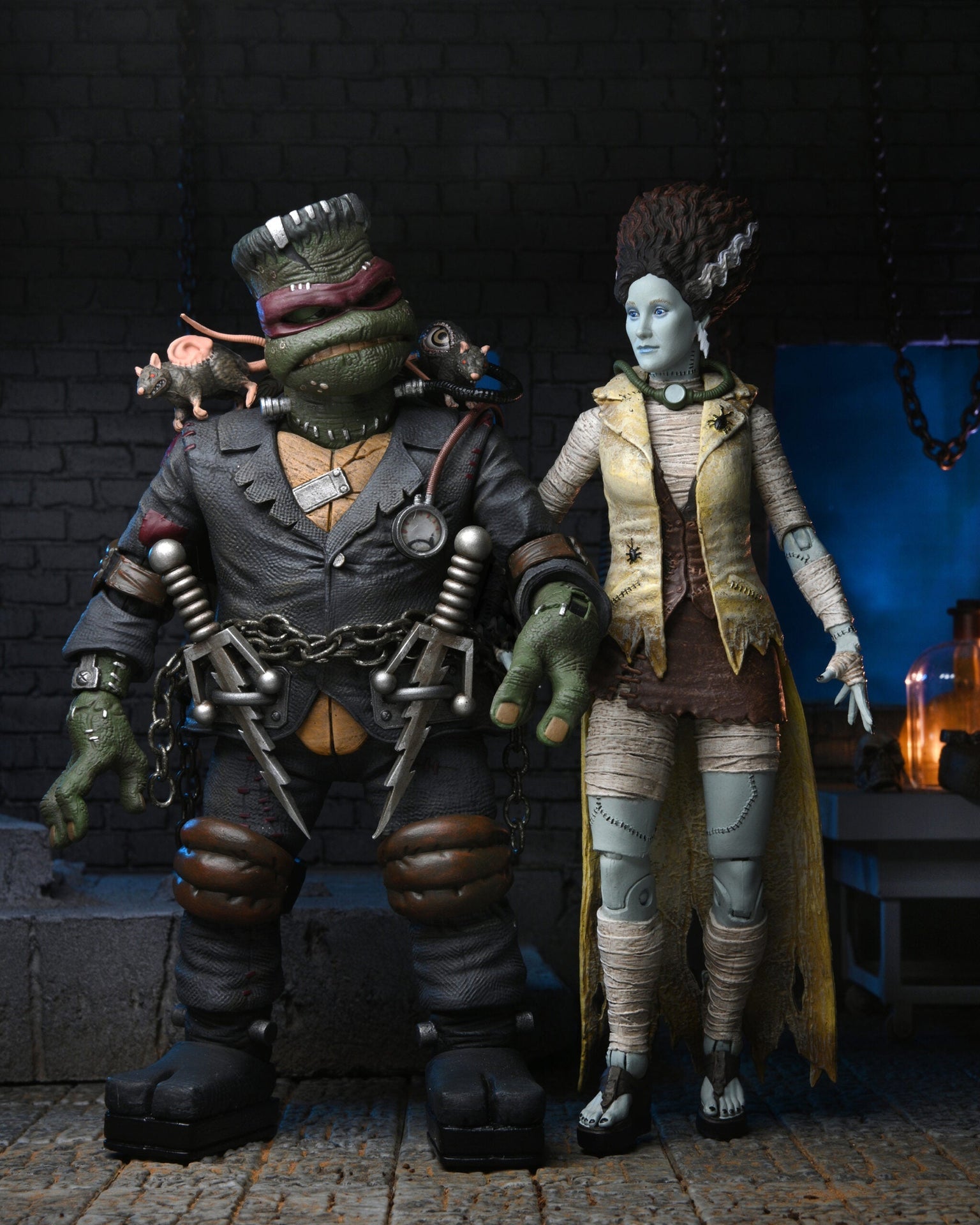 April O'Neil jako Nevěsta Frankensteina - Universal Monsters x Želvy Ninja
