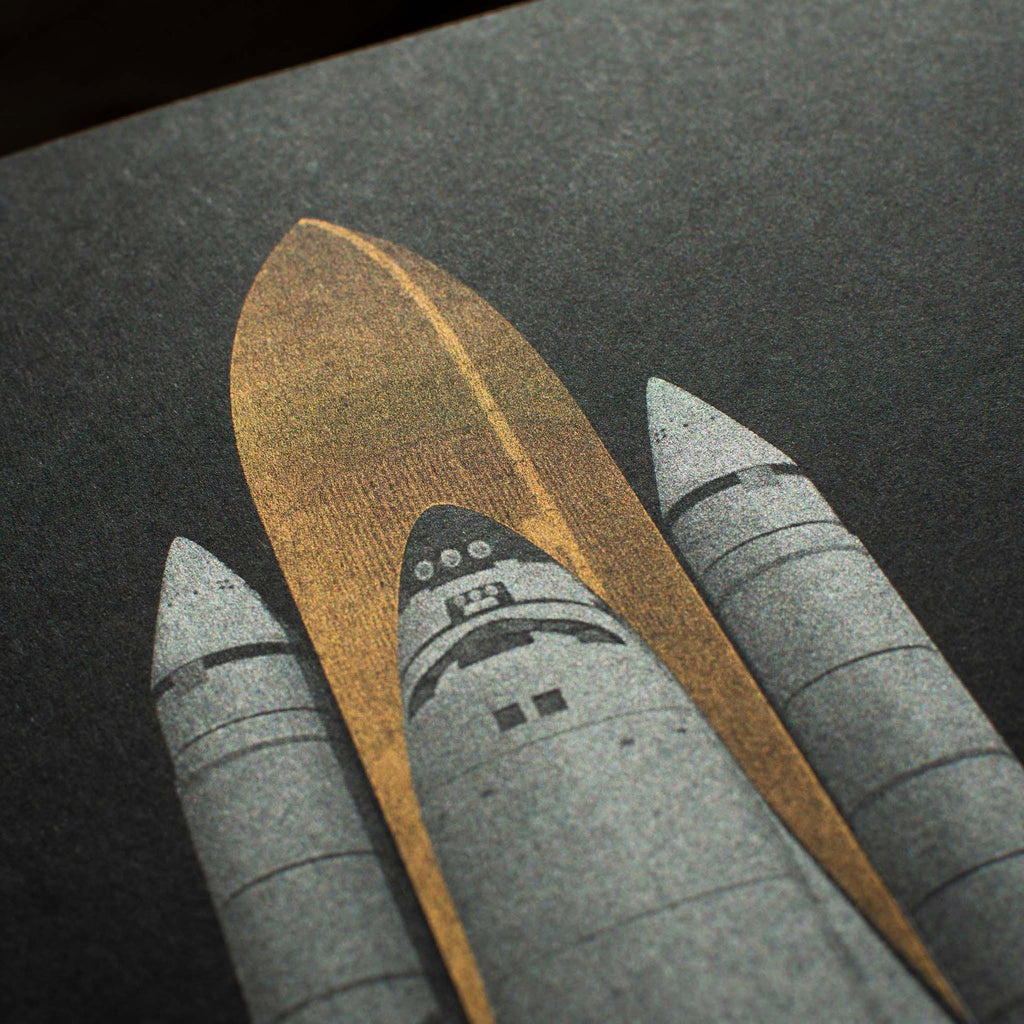 Space Shuttle Kunstdruck