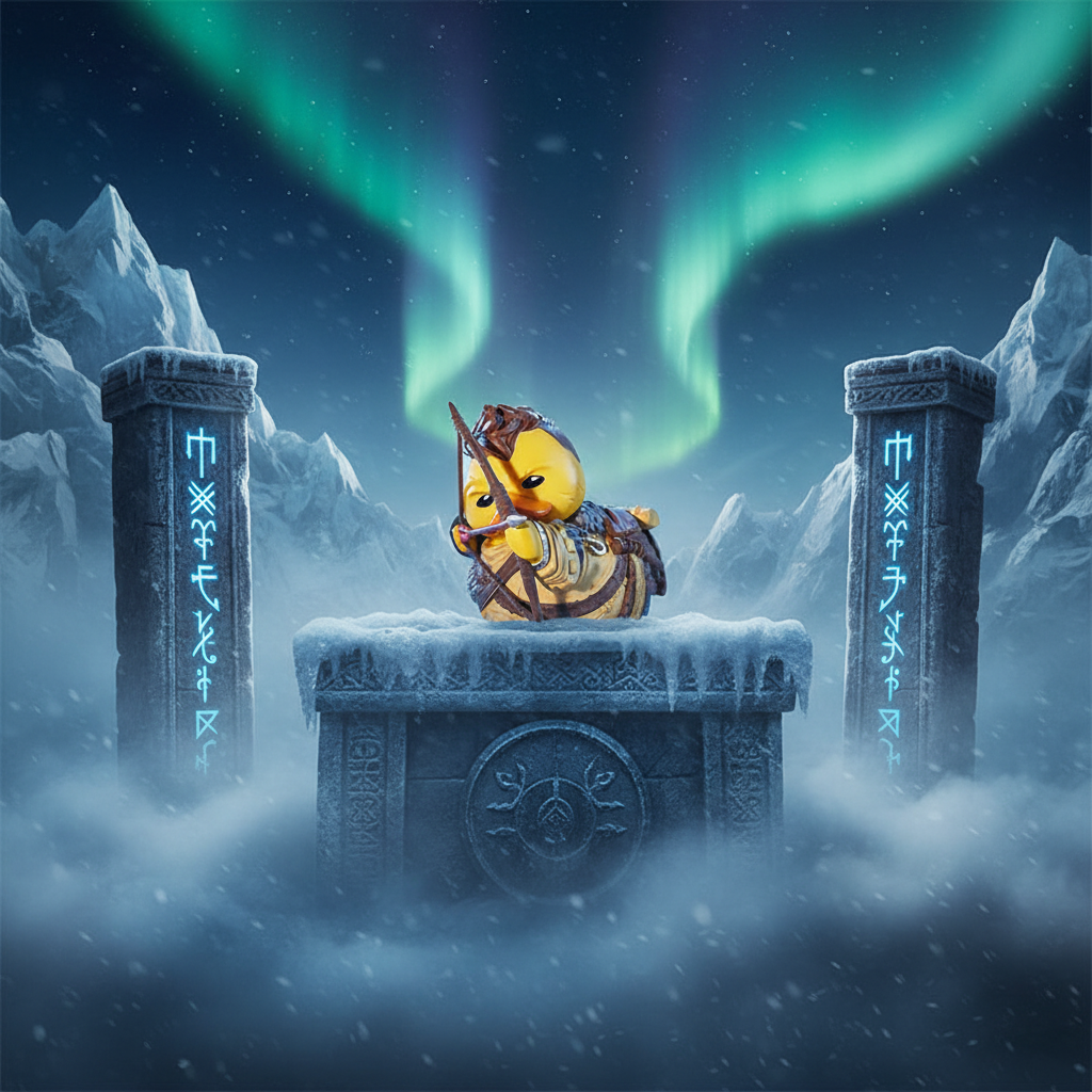 Duck Atreus - God of War Ragnarök (første utgave)