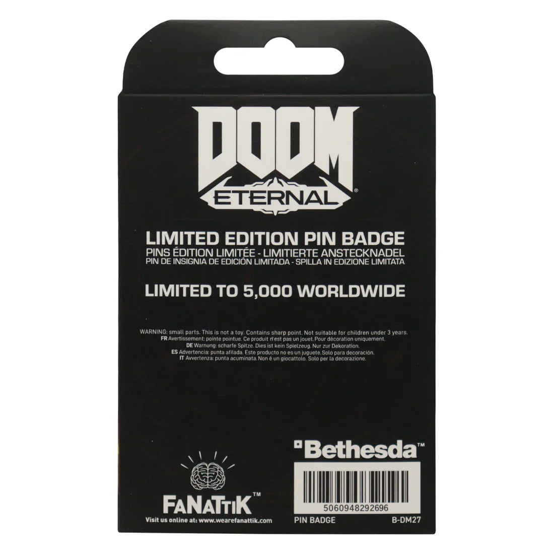 Pin Doom Slayer - Edycja Limitowana 