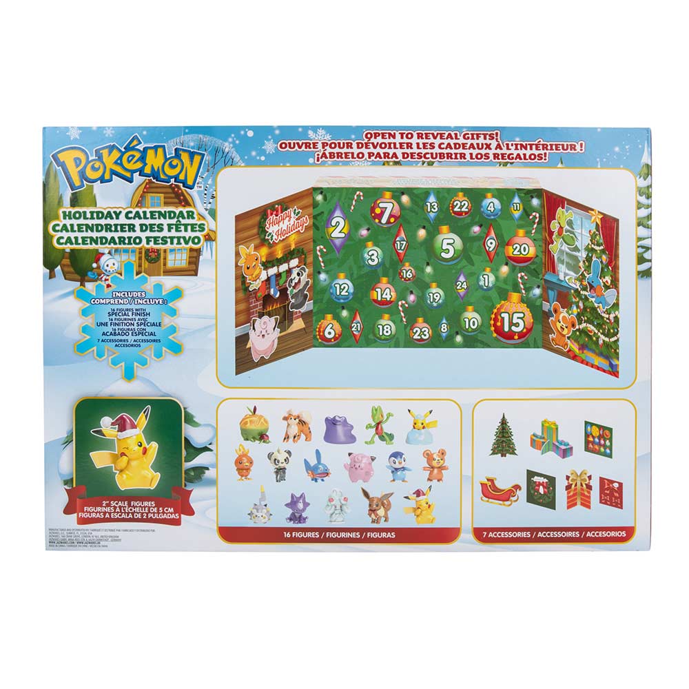 Calendrier de l'Avent Pokemon - Holiday