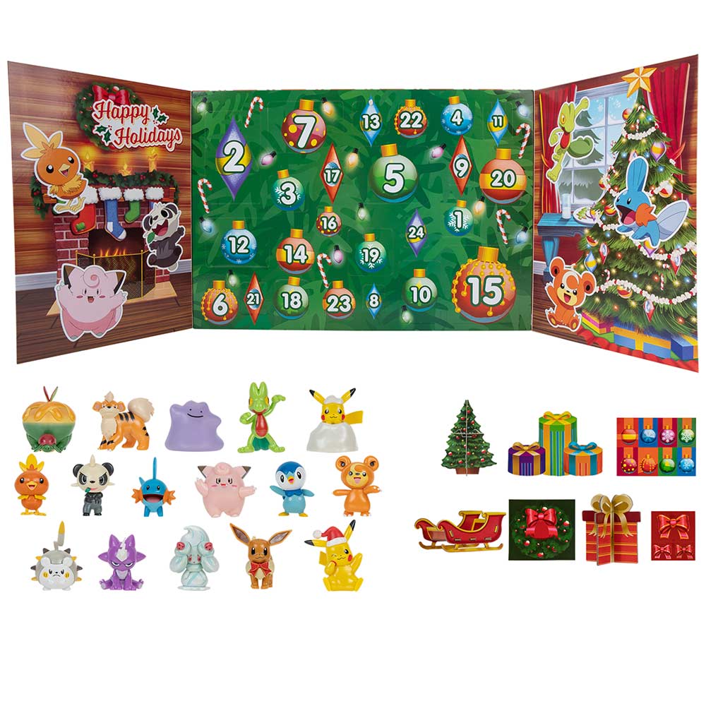 Adventní kalendář Pokémonů - svátek 