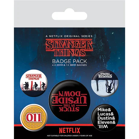 Merker Stranger Things - Opp ned 