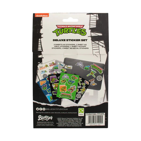 Teenage Mutant Ninja Turtles-klistremerkesett