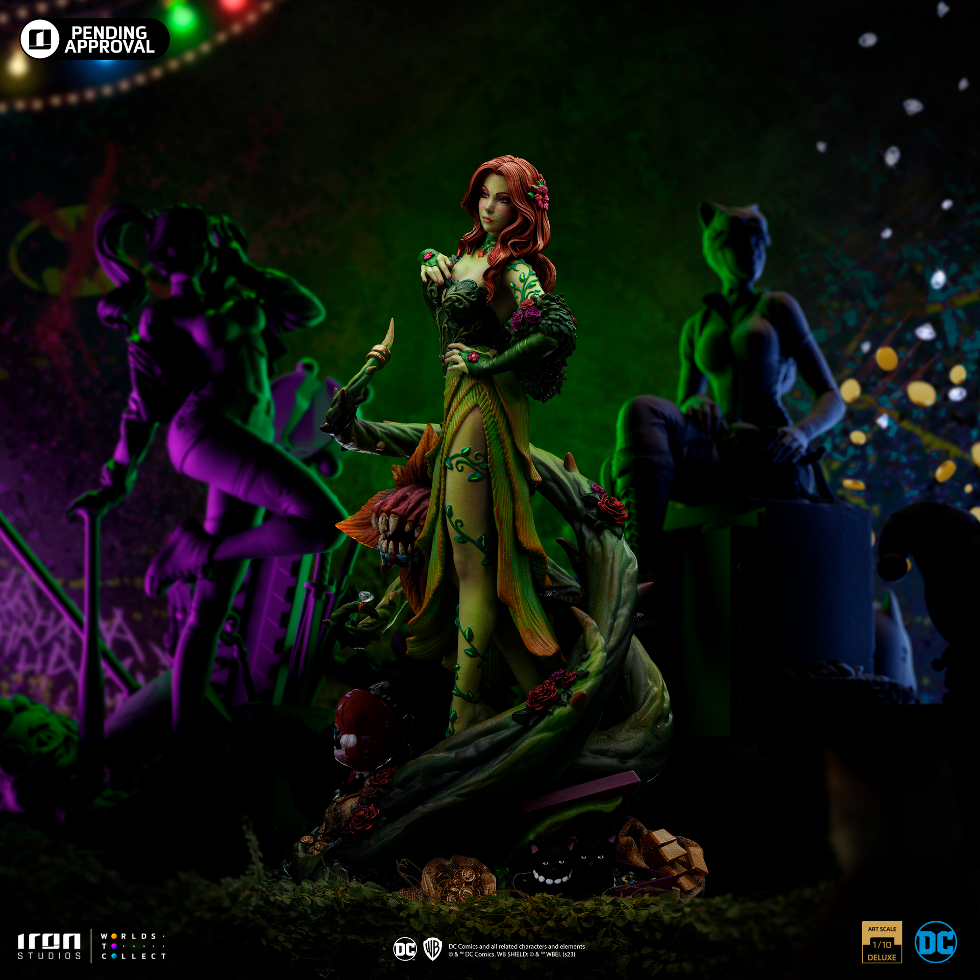 Statue Poison Ivy Deluxe - Gotham City Sirens - Art Scale 1/10 - DC Comics