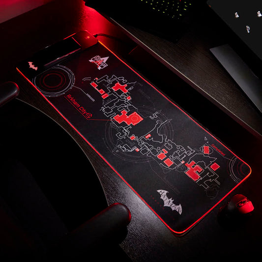 Tapis de jeu géant et Chargeur de téléphone portable - Batman Arkham