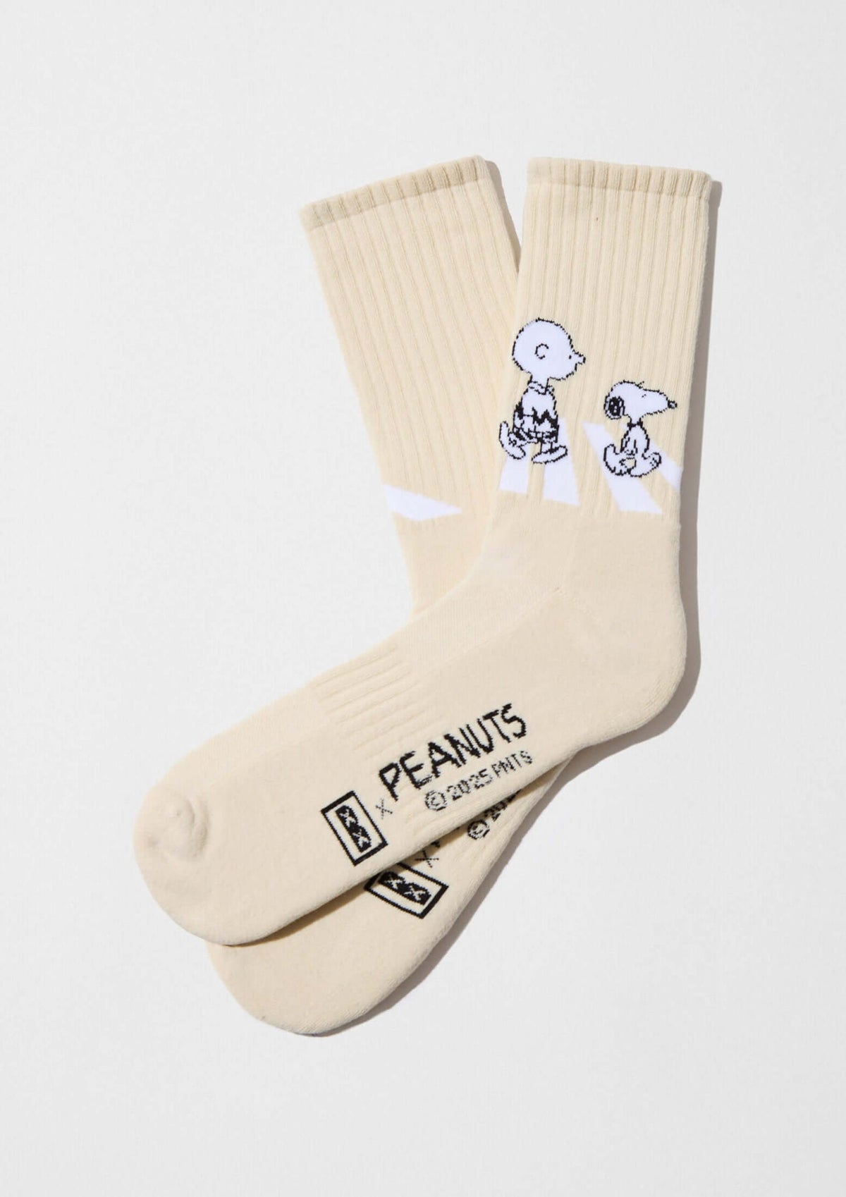 Chaussettes de sport BeSnoopy Walk Beige – Besocks