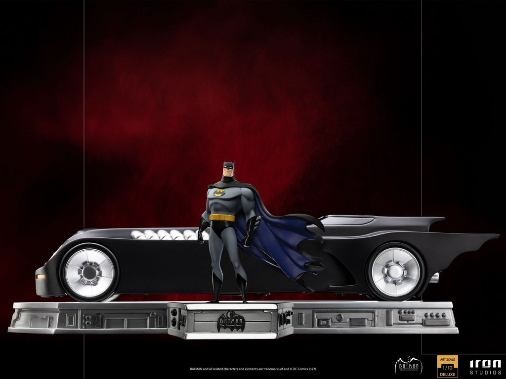 Statue Batman and Batmobile Deluxe - Batman Animated Series - Art Scale 1/10 - DC Comics