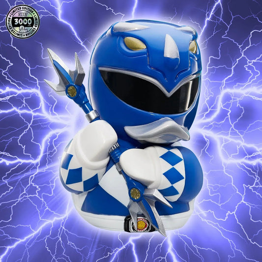 Canard Power Rangers Mighty Morphin Bleu TUBBZ | Cosplaying Ducks Numskull