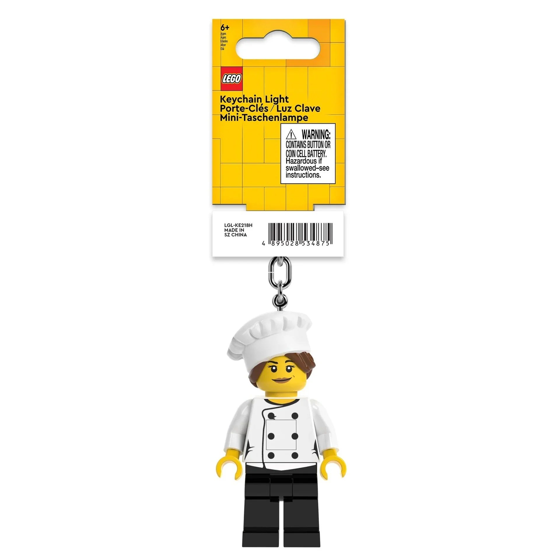 Светещ ключодържател LEGO - готвач