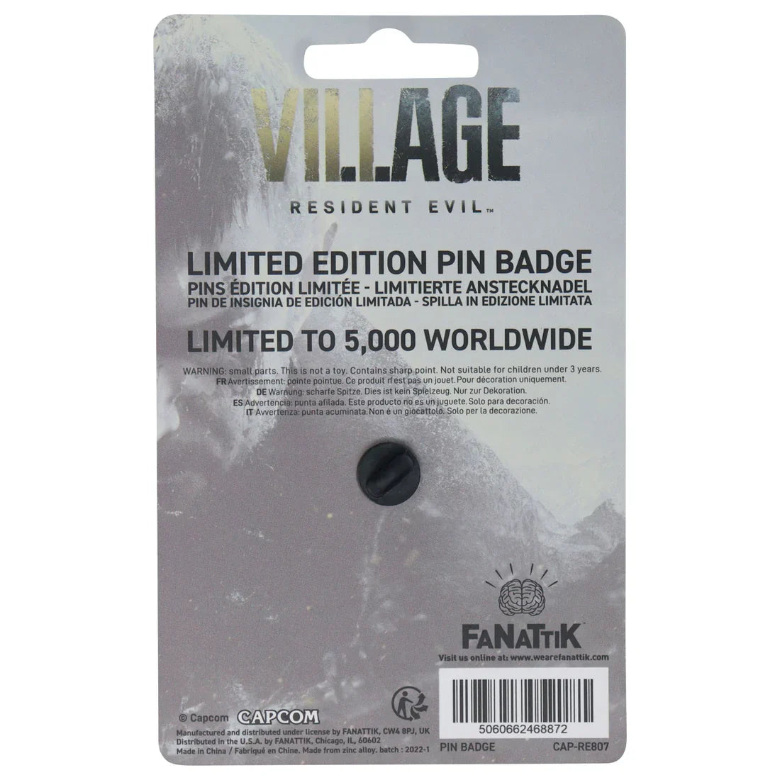 Pin Resident Evil Village - Edycja Limitowana 