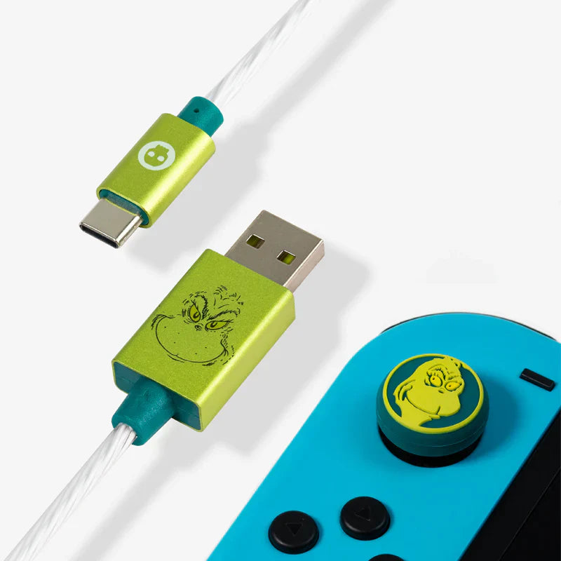 official the grinch led usb c cable numskull