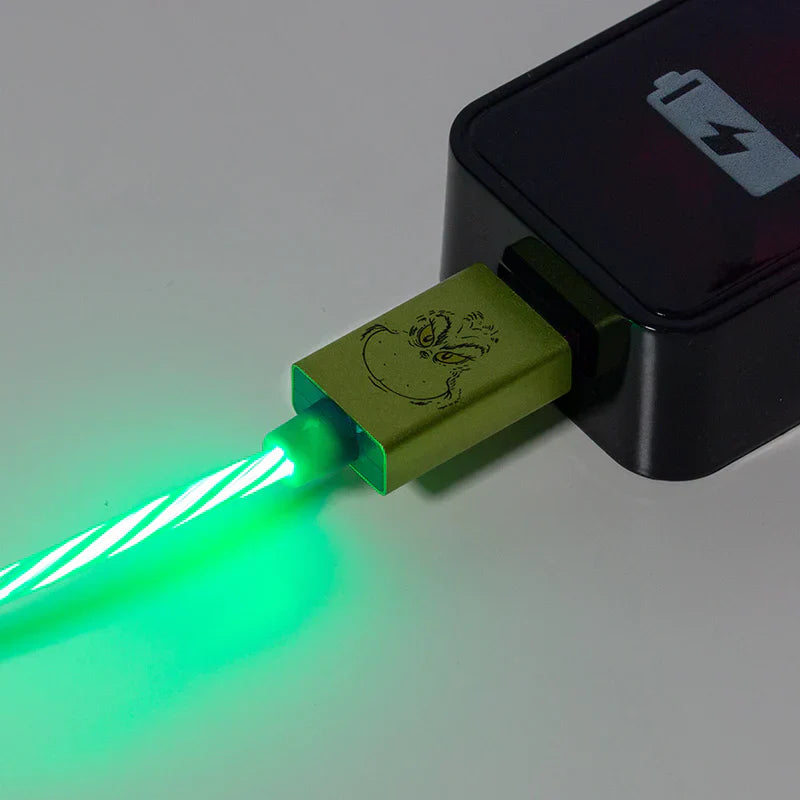 official the grinch led usb c cable numskull