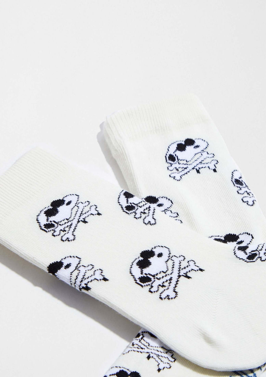 Chaussettes claires BeSnoopy Skull à motifs crânes Snoopy – Besocks