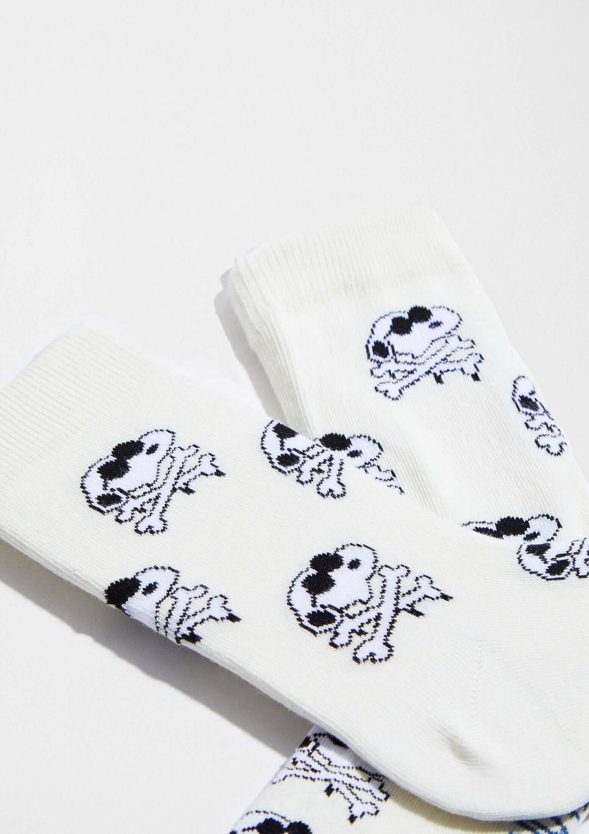 Chaussettes claires BeSnoopy Skull à motifs crânes Snoopy – Besocks