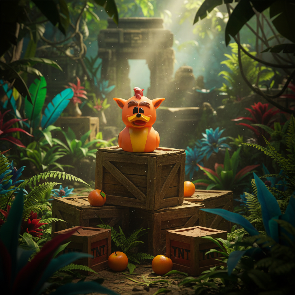 Duck Crash Bandicoot (pirmais izdevums)