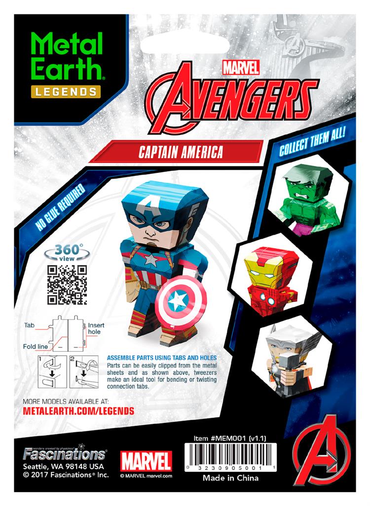 captain-america-metal-earth