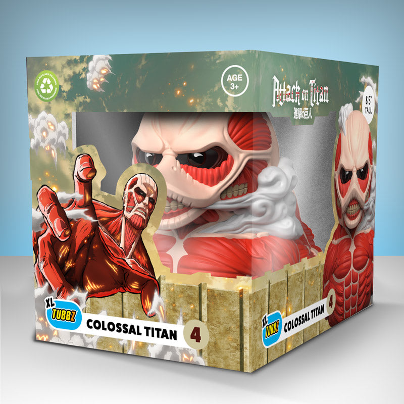 attack on titan colossal titan tubbz giant xl edition