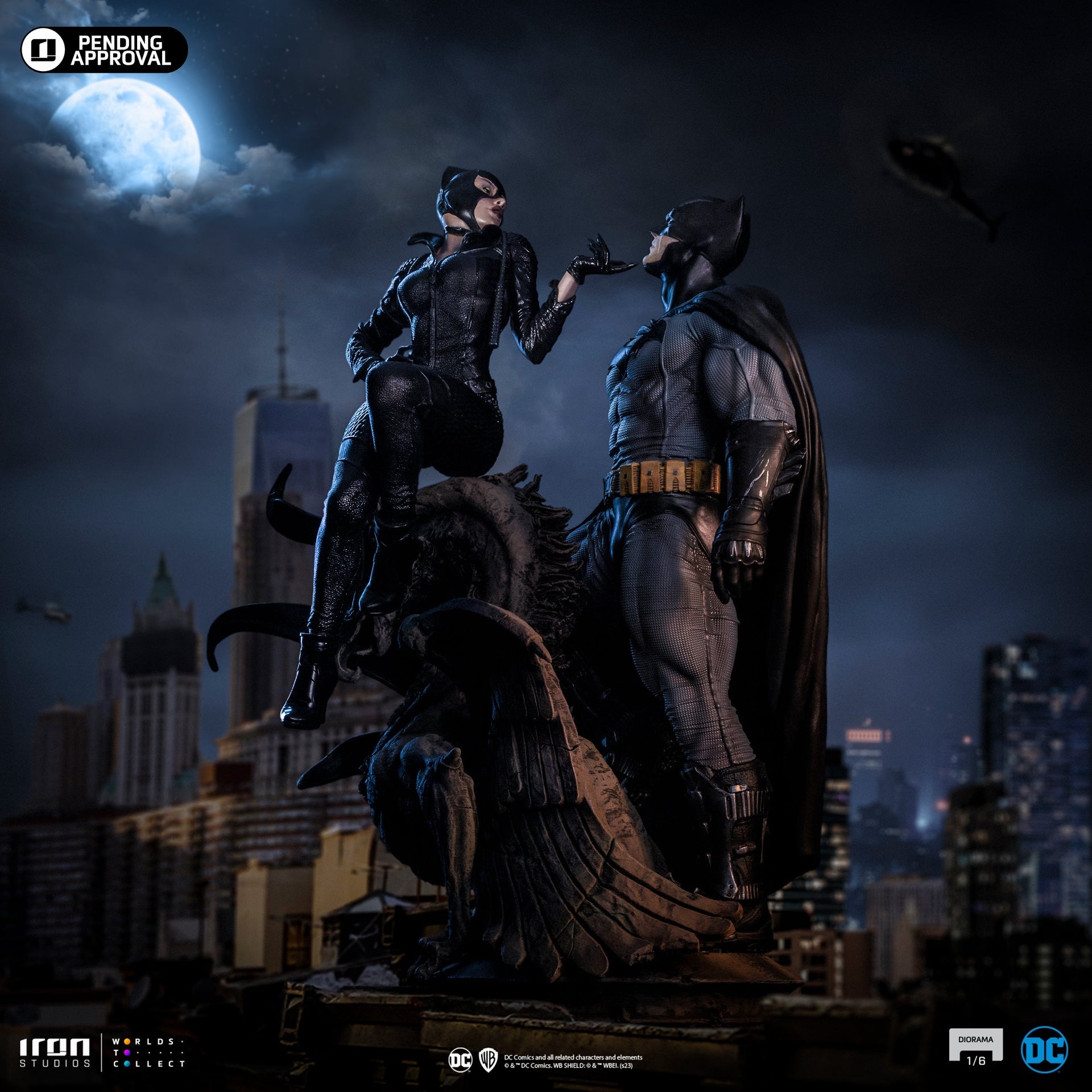 Statue Batman and Catwoman - DC Comics Series #9 - Diorama 1/6