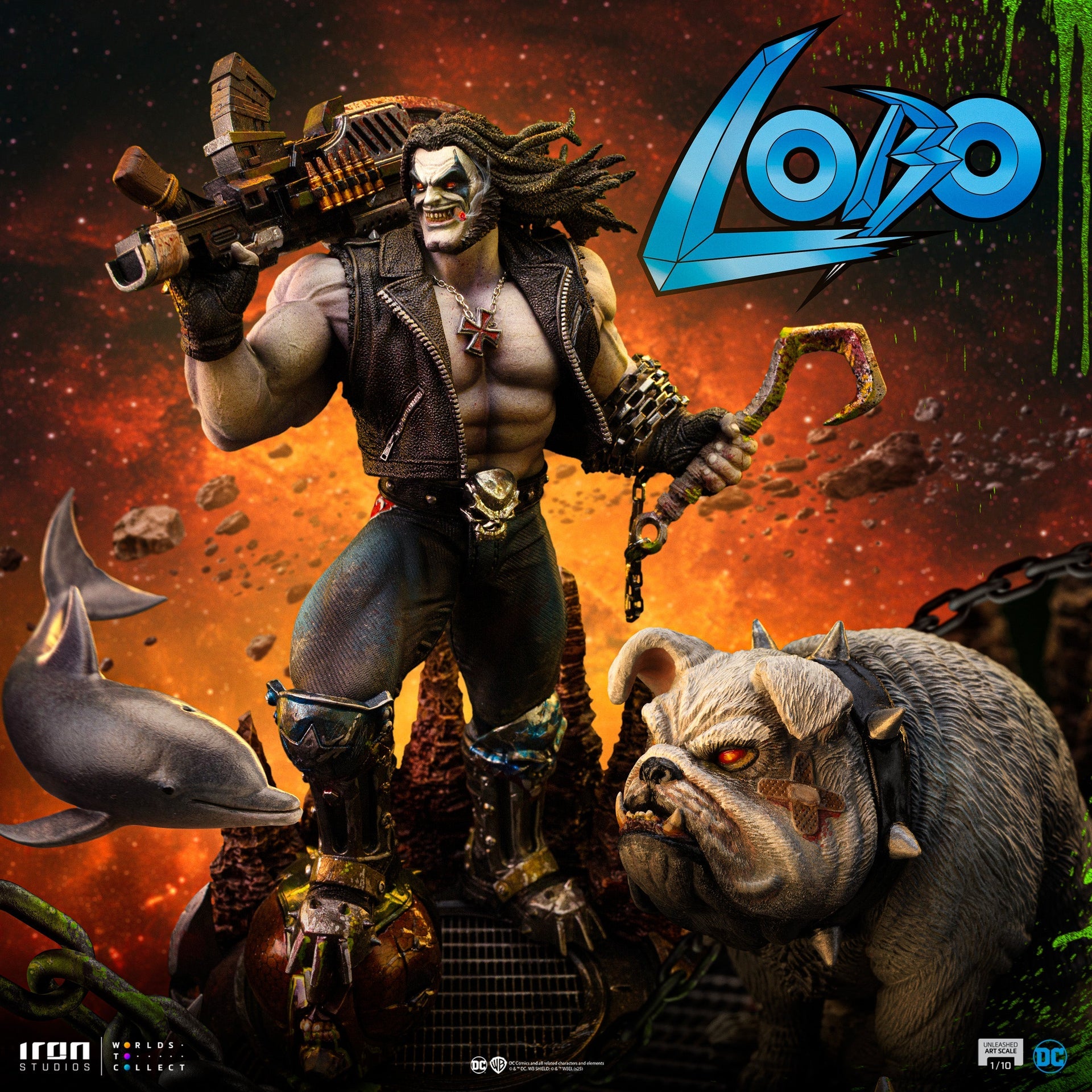 Statue Lobo Unleashed - DC Comics - Art Scale 1/10