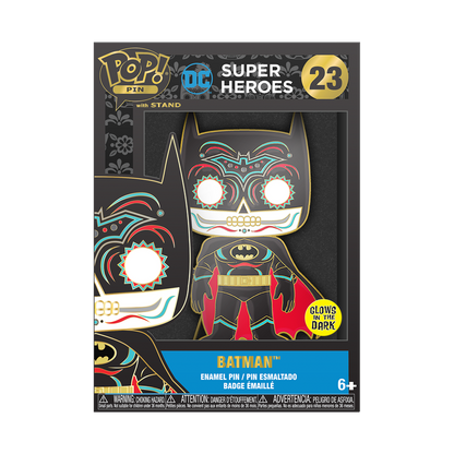 Pop! Pin Batman (Dia De Los DC) (Glow)