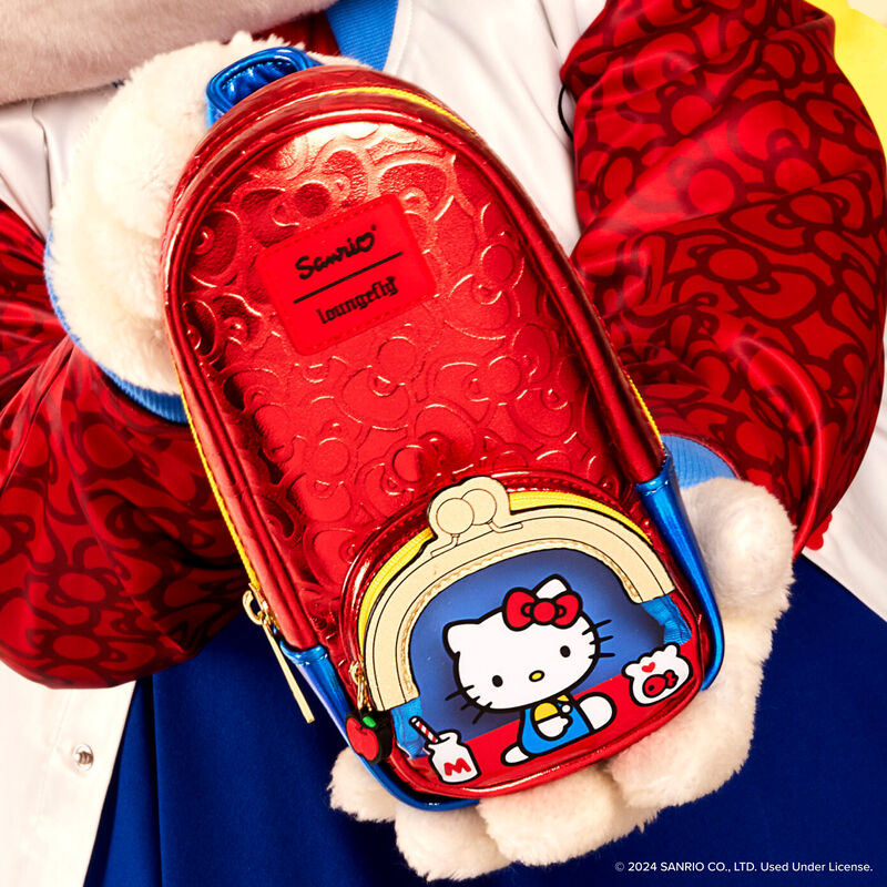 Mini Sac à Dos Trousse Hello Kitty - 50ème Anniversaire