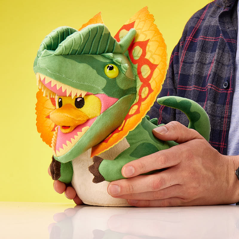Kachna Dilophosaurus (plyšová)