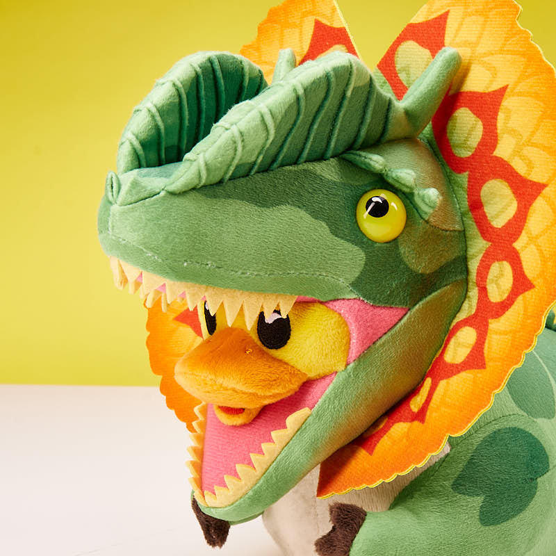 Dilophosaurus Eend (Plushie)