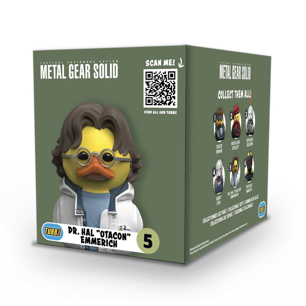 And Dr. Hal “Otacon” Emmerich (Boxed Edition)