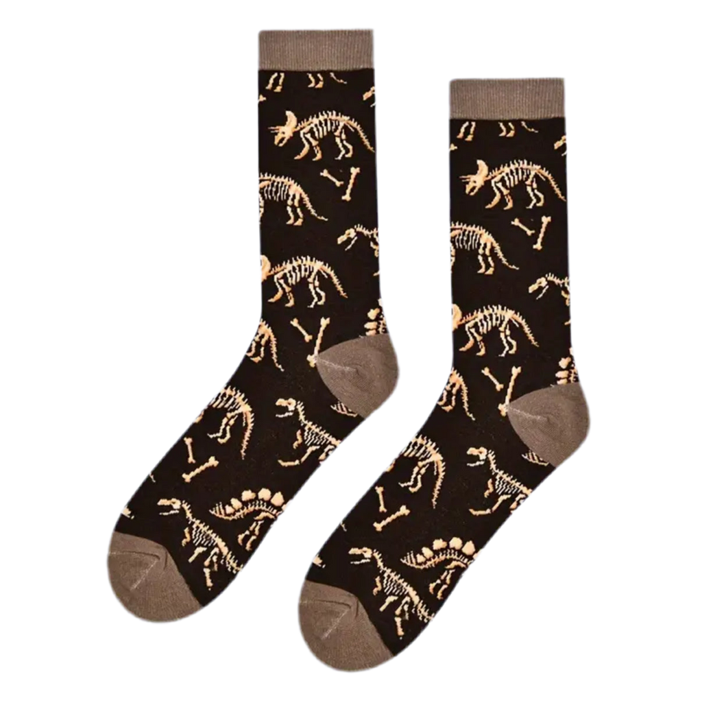 Chaussettes Fossiles de Dinosaures