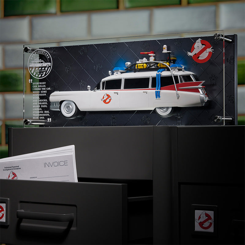Collectors Plaque SOS Fantômes - Ecto-1
