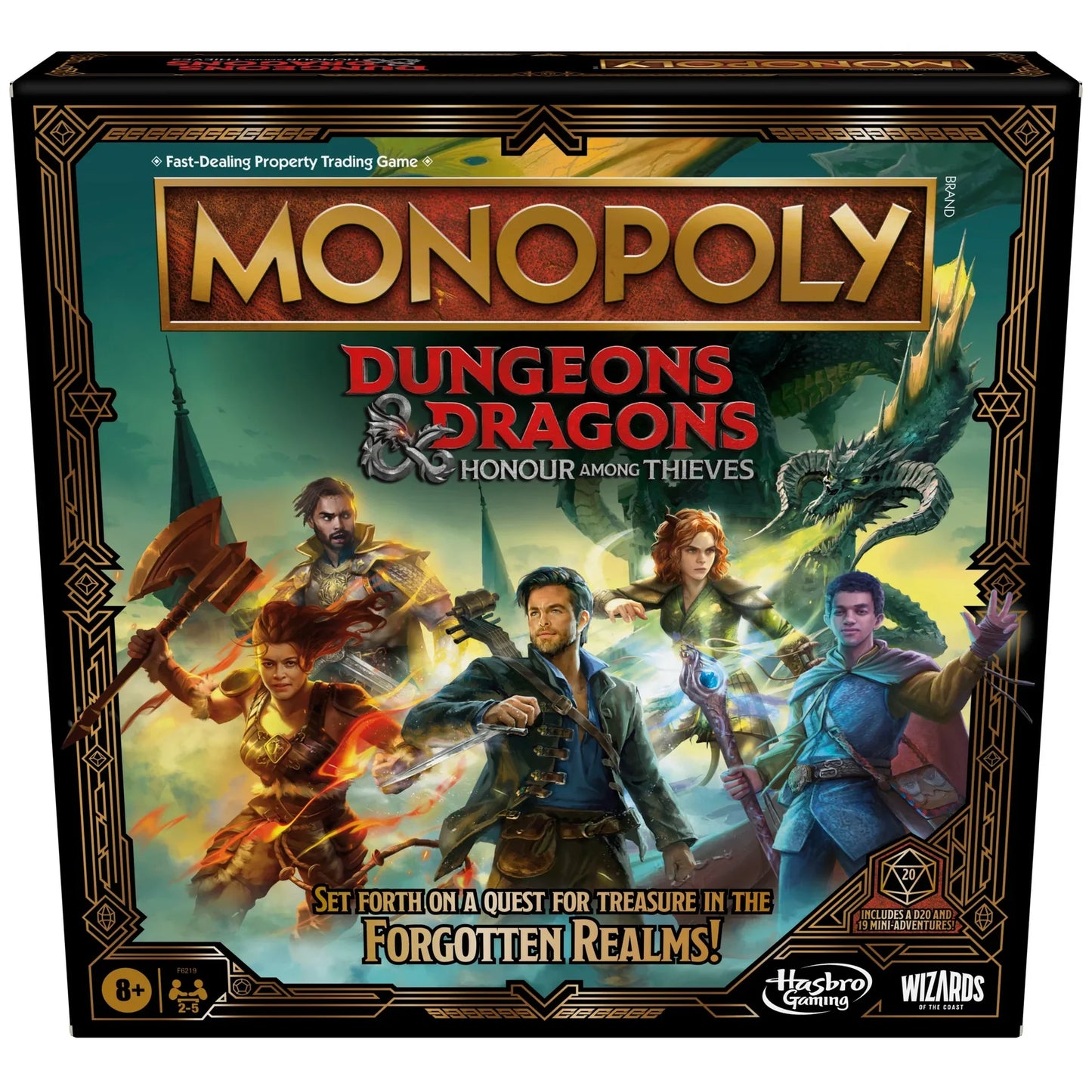 Monopoly Dungeons &amp; Dragons Thieves' Honor
