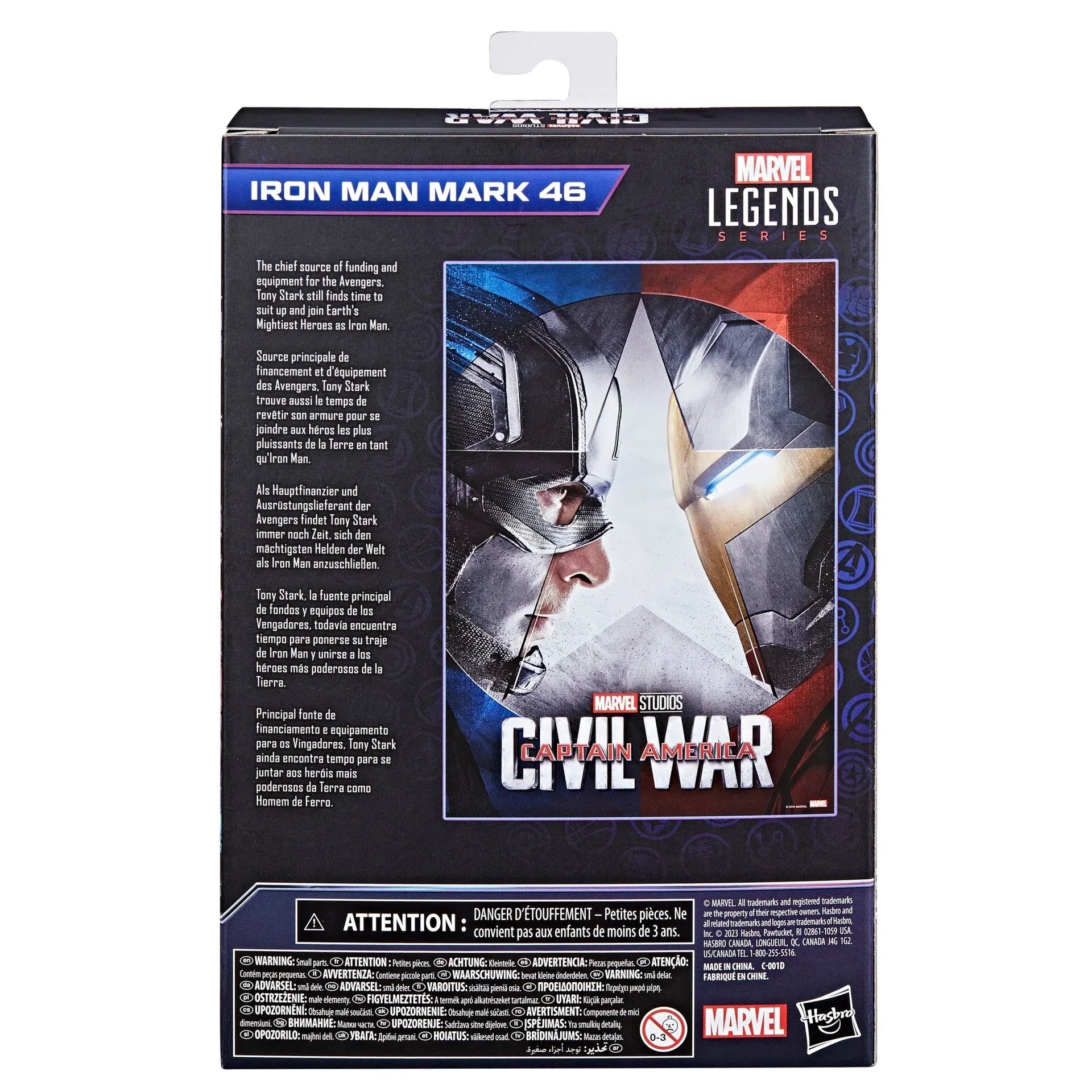 Marvel Legends -sarjan Iron Man Mark 46