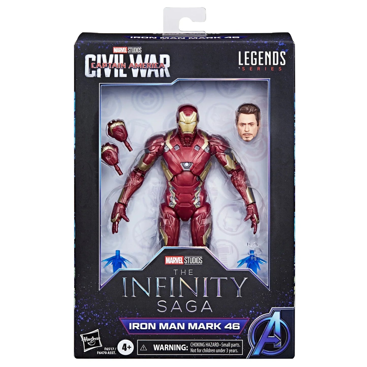 Séria Marvel Legends Iron Man Mark 46