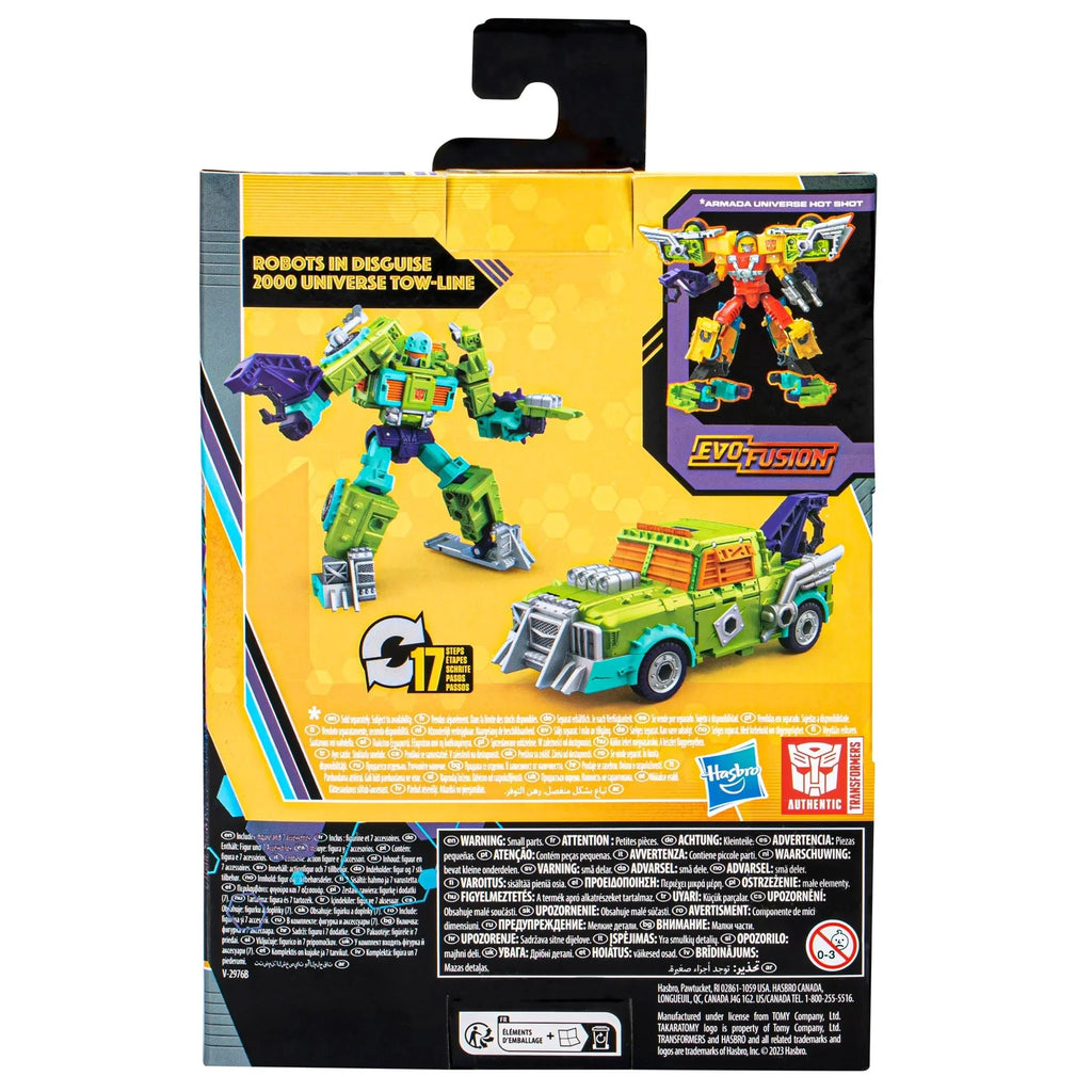 Transformers Generations Legacy Evolution Robots in Disguise 2000 Universe Tow-Line