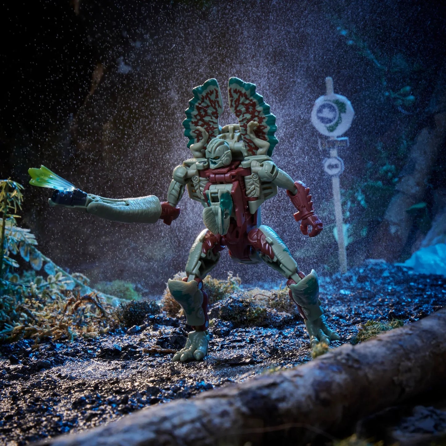 Transformers Collaborative Jurassic Park x Transformers Dilophocon och Autobot JP12