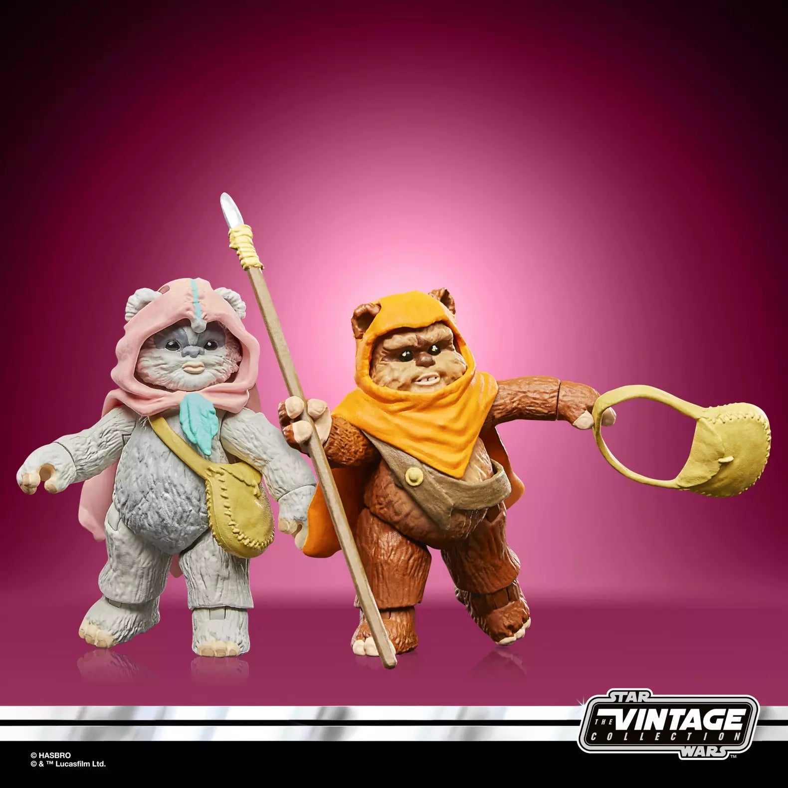Star Wars The Vintage Collection Wicket e Kneesaa